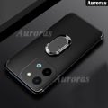 Phone cover For Vivo Y28 case shell Soft Silicone Metal Ring Kickstand Bracket 360 Degree Rotation Holder For vivo Y28 Cases Housing. 