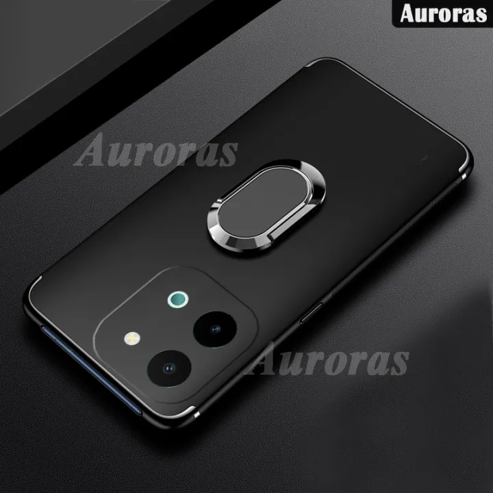 Phone%20cover%20For%20Vivo%20Y28%20case%20shell%20Soft%20Silicone%20Metal%20Ring%20Kickstand%20Bracket%20360%20Degree%20Rotation%20Holder%20For%20vivo%20Y28%20Cases%20Housing%20-%20Image%203