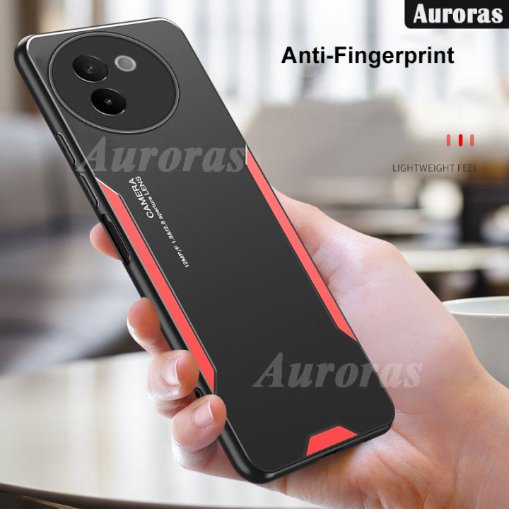 Phone cover For Vivo V30E case shell Heat Dissipation Metal Frame Ultra-thin Heat Dissipation Frosting Cover For VIVO V30E Cases Housing