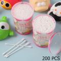 Mini Plastic Stem Cotton Bud for Newborn.