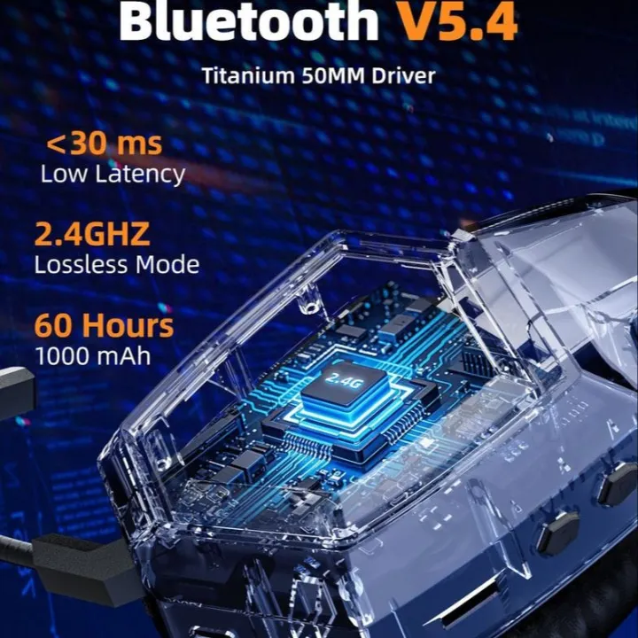 ONIKUMA%20GT806%20Tri%20Mode%20Wireless%20Gaming%20Headset%20%7C%20E-Sports%20Gamer%20Headphone%20-%20Image%204