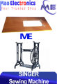15CH1 Singer Sewing Machine full set with wooden cover. 