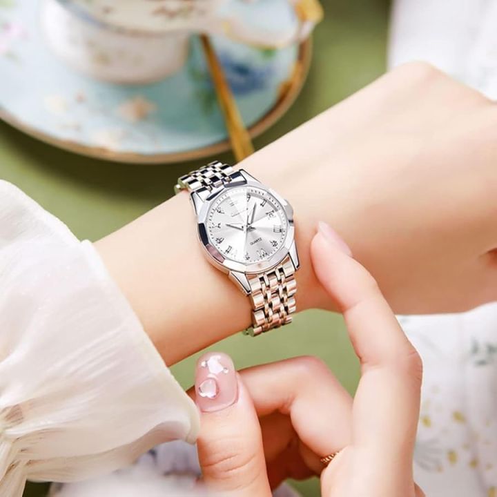 Stylish%20&%20Fashionable%209931%20Elegant%20Rhombus%20Mirror%20Original%20Quartz%20Ladies%20Watch%20-%20Image%207