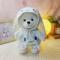 Only clothes for sale] medium Lena bear clothes Bear Plush Doll Doll for 30cm teddy bear jumpsuit. 