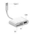 Type-C Micro Adapter TF CF SD Memory Card Reader Writer Compact Flash USB-C for Pro Huawei for Macbook USB type c adapter. 