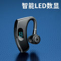 New V12 Bluetooth Headset Digital Display with Charging Case Business Hanging Ear Single Ear V8 V9 Standby. 