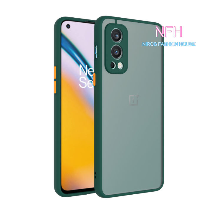 Oneplus%20Nord%202%205G%20-%20Shockproof%20Matte%20Frosted%20And%20Smoky%20Transparent%20Premium%20Back%20Cover%20-%20Phone%20Back%20Cover%20-%20Phone%20-%20Camera%20(Back%20Case%20Cover%20For%20Smartphone)%20-%20Image%202