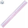 High Quality 45cm/17inch Clear Scale Soft Plastic Straight Ruler. 