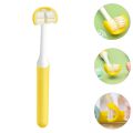 Adult 3-Sided Oral Care Cleaning Brush Teeth Care Brushes Electric Toothbrushes. 
