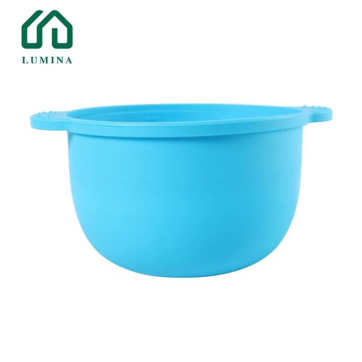 (NEW)Lumina Anti-scald Wax Pot Non-stick Silicone Wax Warmer Liner with Handle Hair Removal Wax Melt Heater Container Replacement for Smooth Skin Buyers' Choice Silicone Wax Pot