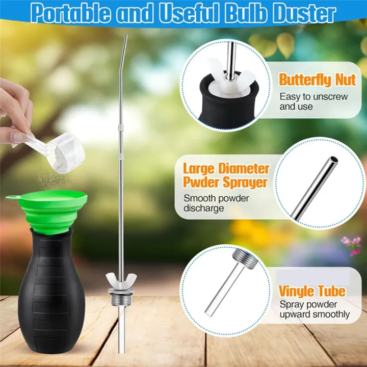 Diatomaceous%20Earth%20Powder%20Duster%20Bulb%20Duster%20Sprayer%20Insect%20Duster%20forOrganic%20Gardening%20Agricultural%20Supply%20Home%20Powder%20Applications%20-%20Image%202