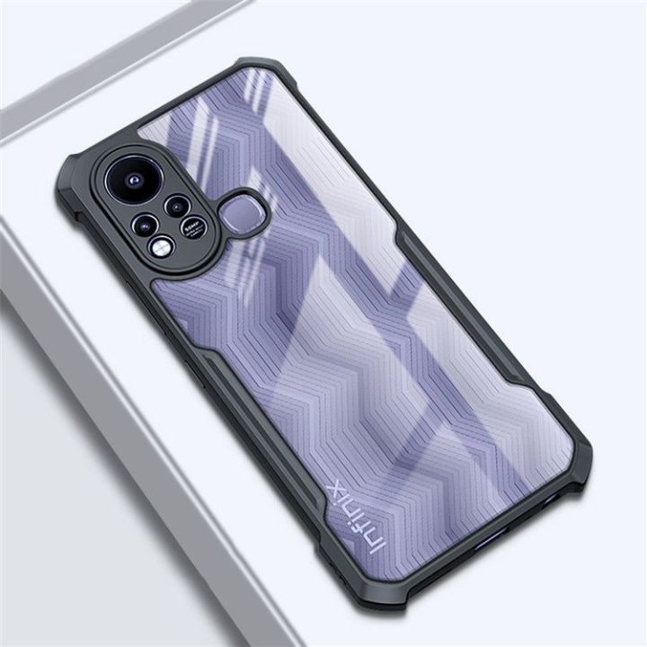 Back%20Case%20Cover%20for%20Infinix%20Hot%2011s%20(Shockproof%20with%20Polycarbonate%20Clear%20Panel%20%7C%20Professional%20Black)%20Wirless%20Case%20-%20Image%209