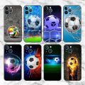 Football Soccer Case For Apple iPhone 14 Pro Max 13 11 12 Mini SE 7 8 Plus X XS 6 6S Shell Phone Cover Soft TPU Funda. 