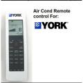 York Ac Remote. 