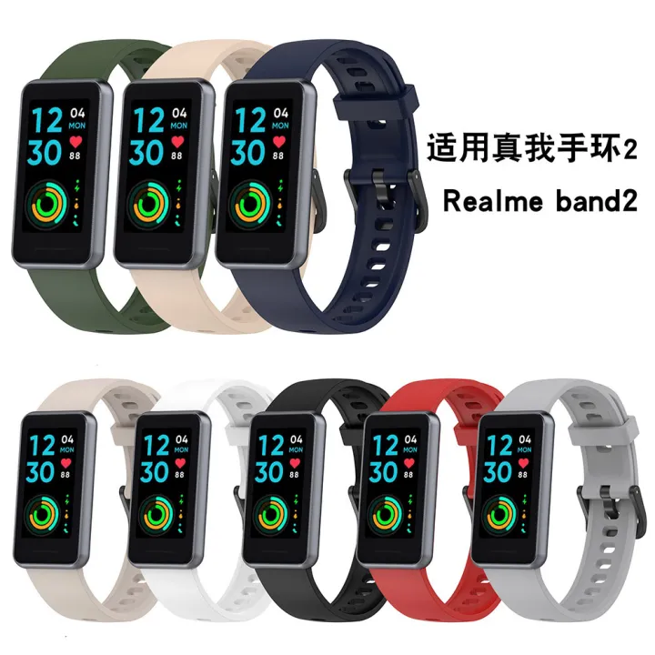 Silicone%20Wrist%20Strap%20For%20Realme%20Band%202%20Bracelet%20Wristband%20Watchband%20-%20Image%202