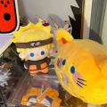 10cm Anime Naruto Plush Dolls Print Nude Dolls Uzumaki naruto Uchiha Sasuke Kawaii Pendant Cartoon Decor Adult Kids Toy Gifts.