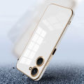 Vantime for vivo Y03 / Y03t 4G Soft Case Lens Protector 6D Glossy Slim Back Cover. 