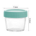 Glass Food Containers 6pcs Glass Food Storage Containers with Lids 120ml Leak Proof Airtight Bpa Free Reusable Measurement Lines Food Jars for Meal Prep Snacks Purees in Asia Food Storage Jars. 