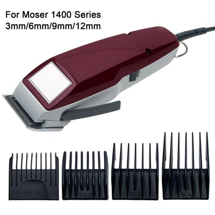 （NEW）4pcs/set Hair Clipper Limit Comb Replacement Professional Universal Cutting Guide Combs For Moser 1400 Barbershop accessories