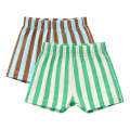 Baby Striped Soft Cotton Summer Casual Shorts From Levin.