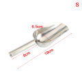 Stainless Steel Sweet Candy Ice Scraper Buffet Bar Food Measuring Scoop Shovel. 