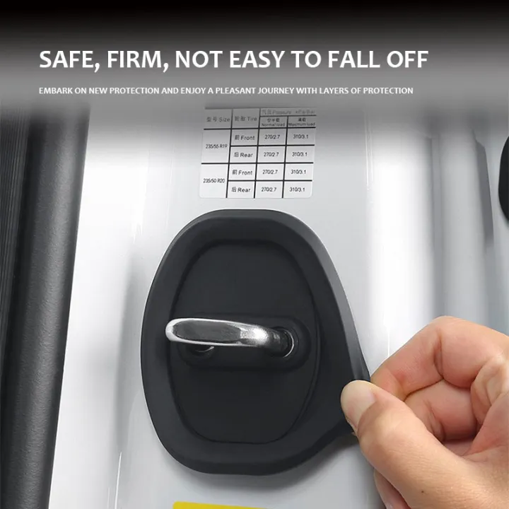 4PCS%20Car%20Door%20Shock-absorbing%20Pad%20Lock%20Buckle%20Buffer%20Protection%20Silicone%20Cover%20Car%20Door%20Lock%20Protective%20Pad%20-%20Image%203