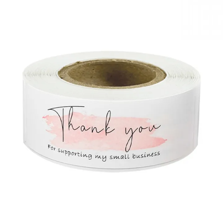 1Roll/120Pcs%20Thank%20You%20Stickers%20For%20Envelope%20Sealing%20Labels%20Stationery%20Supplies%20Handmade%20Wedding%20Gift%20Decoration%20Sticker%20-%20Image%206