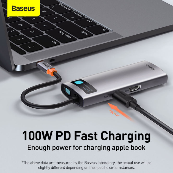 Baseus%20USB%20C%20HUB%20Multi%20HUB%20Ethernet%20Network%20PD%20100W%20Type%20C%20Docking%20Station%20Splitter%20HDMI-Compatible%20USB%203.0%20Adapter%20For%20Macbook%20-%20Image%202