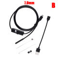 Mini Endoscope Camera 7mm/5.5mm USB Camera for Android Inspection Borescope. 