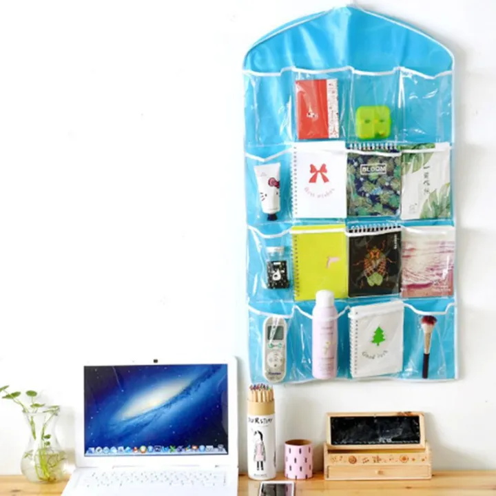 16%20Pockets%20Clear%20Over%20Door%20Hanging%20Bag%20Hanger%20Storage%20Tidy%20Organizer%20For%20Home%20-%20Image%203