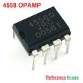 3Pcs-CHINESE 4558 IC 4558D IC Circuit DIP OPAMP JRC4558 JRC4558D Operational Amplifiers 8 Pin Leads.