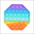 Push Bubble Sensory Pop It Fidget Toy Box  Figet Stress Reliever Toys  Child Funny Anti Stress Popit Reliver Poppit. 