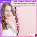 Ubeator -360 Automatic Spin Curling Iron 3 Level Temp Hair Curler Wand Women Shiny Salon Style Hair Styling Tools-220. 