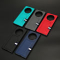 【Wireless】 Applicable Voice Transmission Phantom V Fold Litchi Pattern Back Cover Card Phone Case Protective Sleeve.