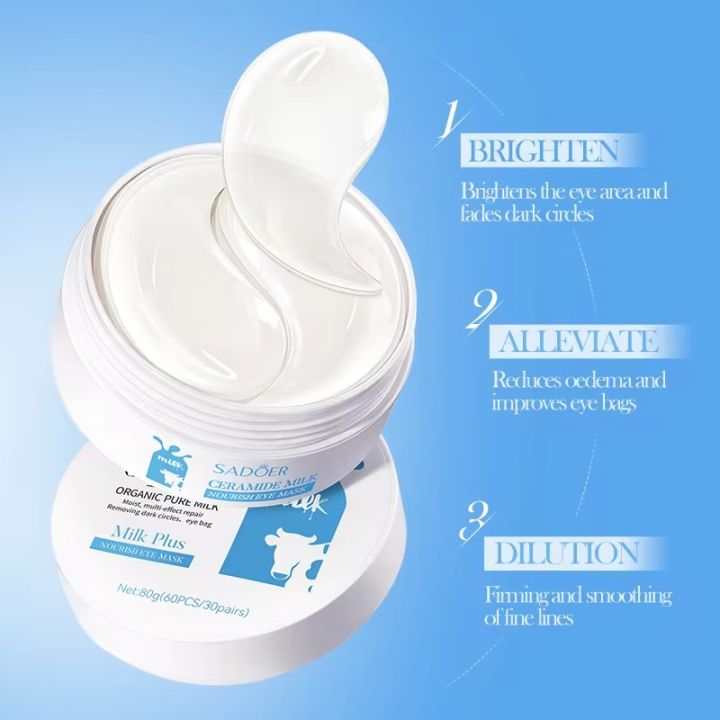 SADOER%20Ceramie%20Organic%20Pure%20Milk%20Nourish%20Eye%20Mask-%2060%20pcs%20-%20Image%203