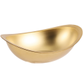 1 PCS Stainless Steel Golden Ingot Bowl Korean Salad Bowl Korean Cuisine Tableware M. 