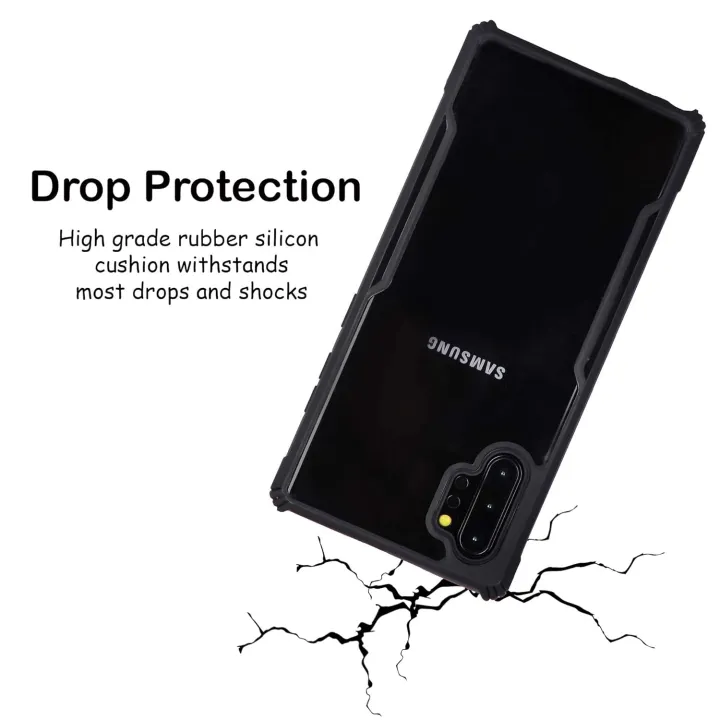 E_store%20For%20Samsung%20Galaxy%20Note%2010%20Pro%20/%20Samsung%20Galaxy%20Note%2010%20Plus%20Edge-Reinforced%20Shockproof%20Cushion%20Back%20Clear%20Hybrid%20Transparent%20Hard%20Cover%20Casing%20-%20Image%202