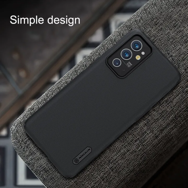 Nillkin%20(%7B1+9RT%20%7D%20Super%20Frosted%20Shield%20Matte%20cover%20case%20for%20Oneplus%209RT%205G%20-%20Black%20(Back%20Case%20Cover%20For%20Smartphone)%20-%20Image%203