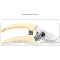 Stainless Steel Garden Pruning Shears Sharp Blade Garden Shears for Cutting Flowers Trimming Plants of Yard Florist Flower Rose Herb Hedge Bonsai and Fruits Picking.