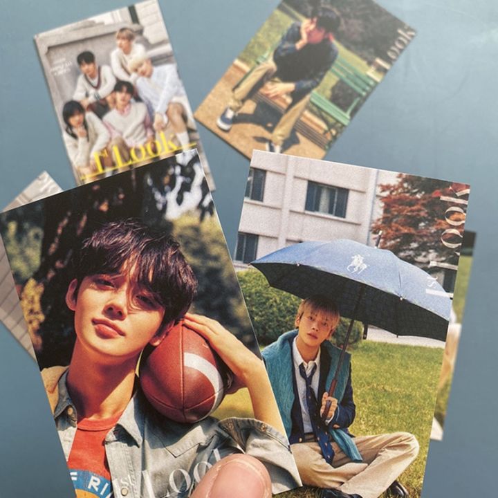 KPOP%20TXT%20Album%20IST%20LOOK%20Cards%20LOMO%20Cards%20Photo%20Cards%20High%20Quality%20Cards%20Posters%20Postcards%20Cosplay%20Gift%20Fan%20Collection%20-%20Image%204