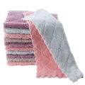 2Pcs/5Pcs Kids Absorbent Microfiber Fiber Small Square Hand Towel - 16*26Cm. 