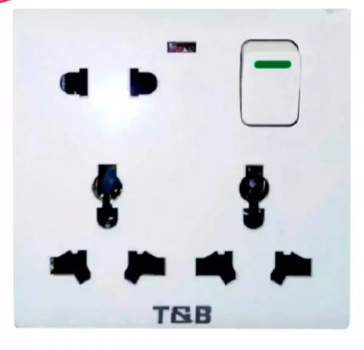 8%20Pin%20Multi%20Gang%20Socket%20&%205%20In%201%20AC%20250V%206A%20Combine%204%20Pcs%20Gang%20Switch%20Fan%20Dimmer%20Regulator%202%20Pin%20Socket%20LED%20Indicator%20and%20Fuse%20Full%20Room%20Cover%20-%20Image%204