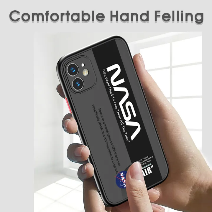 UCUC%20for%20OPPO%20A83%20Back%20Cover%20Stripe%20NASA%20Frosted%20Transparent%20Hard%20Phone%20Case%20Thin%20Shockproof%20Full%20Cover%20Camera%20Protect%20Case%20-%20Image%204