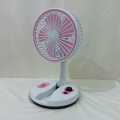 Yichen Multifunctional Folding Rechargeable Fan with LED Lighting China Rechargeable Folding Fan and Folding Fan with LED Light price. 