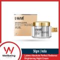 Lakme Absolute Perfect Radiance Brightening Night Cream 50g.