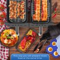 LKPCIGCXM Air Fryer Rack for Dual Basket,Air Fryer Accessory Multi-Layer Rack,for Ninja Foodi DZ201 DZ40 Double Basket Air Fryer. 