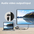 8K@60Hz MINI HDMI/MICRO HDMI 90 Degree Elbow Up/down/Left/right To HDMI 2.1 Female Audio video Cable Converter For Laptop PC. 