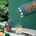 Insulated Hot Cold Water Bottle Termos Large Capacity Cup Stainless Steel Drink Bottles Sport Travel Vacuum Flask Thermal 1100ml.