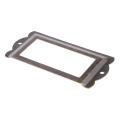 Office File Drawer Tag Label Holder 85mm x 42mm 4 Pcs Bronze Tone.