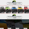 GC Remote Control Car 4CH Remote Control Off-road Vehicle Model Toys Birthday Gifts For Boys Girls Aged 3+. 